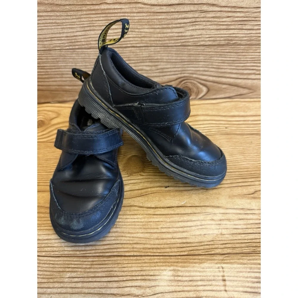 Dr Martens Air Wair Kids Toddler Easy On Strap Derby Ethan T Size 19